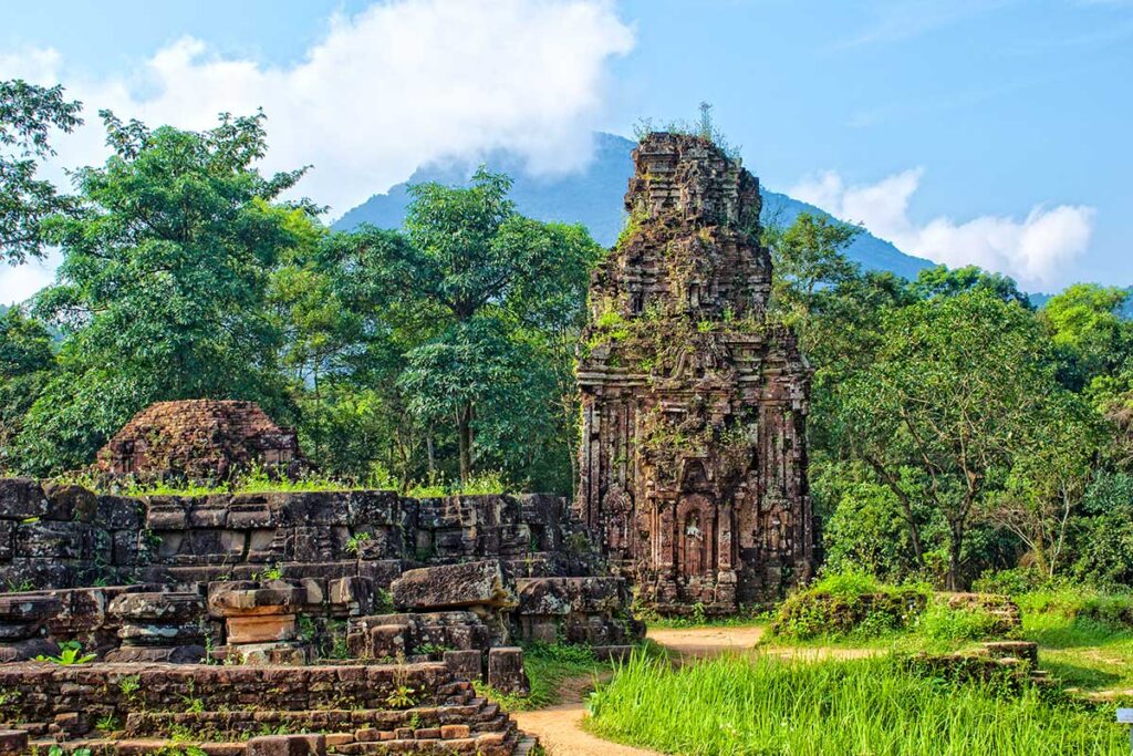 My Son eine Tempelstadt in Zentralvietnam